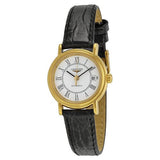 Longines Presence Automatic White Dial Black Watch for Women - L4.321.2.11.2