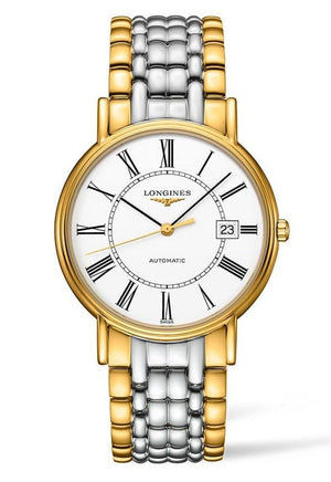 Longines Presence 38.5mm Automatic Stainless Steel Watch for Men - L4.921.2.11.7