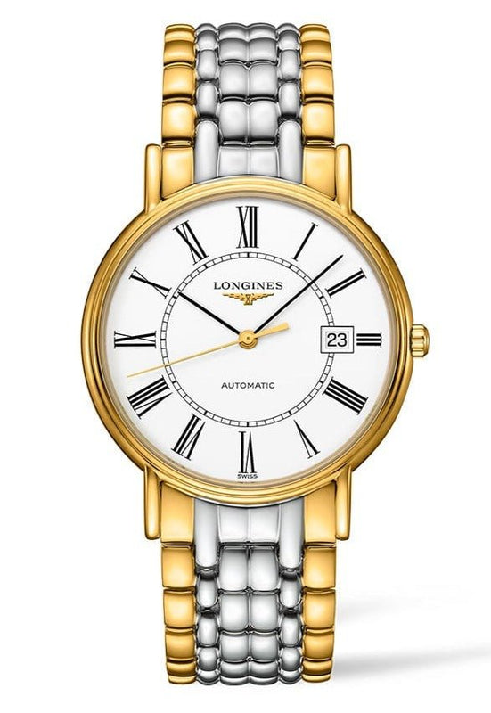 Longines Presence 38.5mm Automatic Stainless Steel Watch for Men