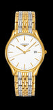 Longines Lyre Quartz White Dial Gold Stainless Steel Watch for Women - L4.859.2.12.7
