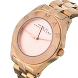 Marc Jacobs Blade Rose Gold Dial Stainless Steel Strap Watch for Women - MBM3127