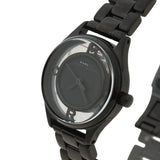 Marc Jacobs Tether Black Transparent Dial Black Stainless Steel Strap Watch for Women - MBM3415
