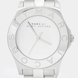 Marc Jacobs Marc White Dial Ceramic Strap Watch for Women - MBM9500