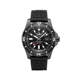 Breitling Superocean 44mm Special Volcano Black Dial Black Rubber Strap Watch for Men - M17393131B1S1