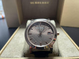 Burberry The City Brown Dial Brown Leather Strap Watch for Men - BU9013