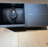 Marc Jacobs Baker Black Dial Black Stainless Steel Strap Watch for Women - MBM3425