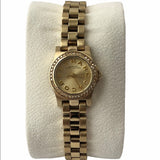 Marc Jacobs Henry Gold Dial Gold Stainless Steel Strap Watch for Women - MBM3277