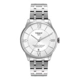 Tissot T Classic Chemin Des Tourelles Silver Dial Silver Steel Strap Watch For Men - T099.408.11.038.00