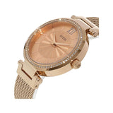 Guess Soho Rose Gold Dial Stainless Steel Watch For Women - W0638L4