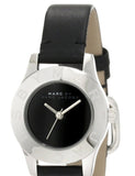 Marc Jacobs Blade Black Dial Black Leather Strap Watch for Women - MBM1211