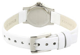 Marc Jacobs Henry Dinky White Dial White Leather Strap Watch for Women - MBM1234