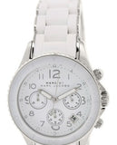 Marc Jacobs Rock White Dial White Stainless Steel Strap Watch for Women - MBM2545
