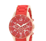 Marc Jacobs Rock Red Dial Red Stainless Steel Strap Watch for Women - MBM2577