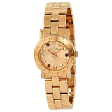 Marc Jacobs Amy Rose Gold Dial Rose Gold Stainless Steel Strap Watch for Women - MBM3219