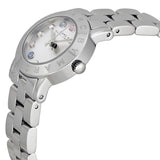 Marc Jacobs Amy White Dial Silver Stainless Steel Strap Watch for Women - MBM3217