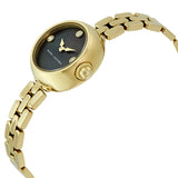 Marc Jacobs Courtney Black Mother of Pearl Dial Gold Stainless Steel Strap Watch for Women - MJ3460