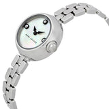 Marc Jacobs Courtney Mother of Pearl Dial Silver Stainless Steel Strap Watch for Women - MJ3459