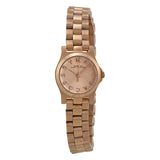 Marc Jacobs Dinky Rose Gold Dial Rose Gold Stainless Steel Strap Watch for Women - MBM3200