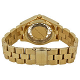 Marc Jacobs Henry Gold Dial Gold Stainless Steel Strap Watch for Women - MBM3295