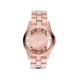 Marc Jacobs Henry Rose Gold Dial Rose Gold Stainless Steel Strap Watch for Women - MBM3207