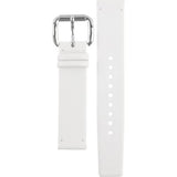 Marc Jacobs Blade White Dial White Leather Strap Watch for Women - MBM1200