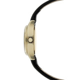 Marc Jacobs Henry Dinky Black Dial Black Leather Strap Watch for Women - MBM1240