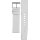 Marc Jacobs Baby Dave Ivory Dial White Leather Strap Watch for Women - MBM1260