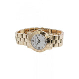 Marc Jacobs Amy White Dial Gold Stainless Steel Strap Watch for Women - MBM3056