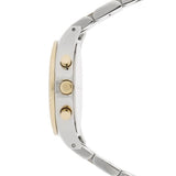 Marc Jacobs Henry Silver Dial Two Tone Stainless Steel Strap Watch for Women - MBM3197