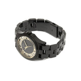 Marc Jacobs Henry Black Transparent Dial Black Stainless Steel Strap Watch for Women - MBM3255