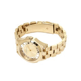 Marc Jacobs Henry Gold Dial Stainless Steel Strap Watch for Women - MBM3292