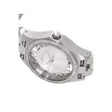 Marc Jacobs Henry Transparent Silver Dial Silver Stainless Steel Watch for Women - MBM3337