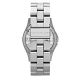 Marc Jacobs Henry Transparent Silver Dial Silver Stainless Steel Watch for Women - MBM3337