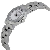 Marc Jacobs Mini Amy White Dial Silver Stainless Steel Strap Watch for Women - MBM3055