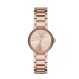 Marc Jacobs Peggy Rose Gold Dial Rose Gold Stainless Steel Strap Watch for Women - MBM3406