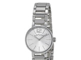 Marc Jacobs Peggy Silver Dial Silver Stainless Steel Strap Watch for Women - MBM3404