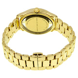 Marc Jacobs Marc Tether Gold Transparent Dial Gold Stainless Steel Strap Watch for Women - MBM3413