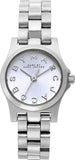 Marc Jacobs Henry Dinky White Dial Silver Stainless Steel Strap Watch for Women - MBM3198