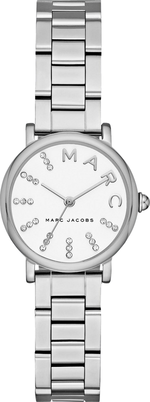 Marc Jacobs Roxy White Dial Silver Stainless Steel Strap Watch for Women - MJ3568