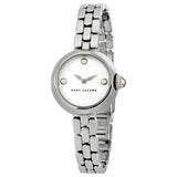 Marc Jacobs Courtney White Dial Silver Stainless Steel Strap Watch for Women - MJ3456