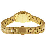 Marc Jacobs Henry Dinky Gold Dial Gold Stainless Steel Strap Watch for Women - MBM3199