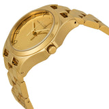 Marc Jacobs Henry Gold Dial Gold Stainless Steel Strap Watch for Women - MBM3211