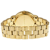 Marc Jacobs Marci Gold Dial Gold Ion Plated Stainless Steel Strap Watch for Women - MBM3098