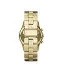 Marc Jacobs Henry Champagne Dial Gold Stainless Steel Strap Watch for Women - MBM3105