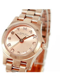 Marc Jacobs Dinky Rose Gold Dial Rose Gold Stainless Steel Strap Watch for Women - MBM3200