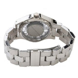 Marc Jacobs Henry Silver Skeleton Dial SIlver Stainless Steel Strap Watch for Women - MBM3262