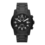 Marc Jacobs Larry Black Dial Black Stainless Steel Strap Watch for Men - MBM5052