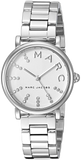 Marc Jacobs Roxy White Dial Silver Stainless Steel Strap Watch for Women - MJ3568