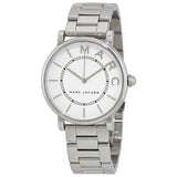 Marc Jacobs Roxy White Dial Silver Stainless Steel Strap Watch for Women - MJ3521