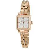 Marc Jacobs Vic Silver Dial Rose Gold Stainless Steel Strap Watch for Women - MJ3530